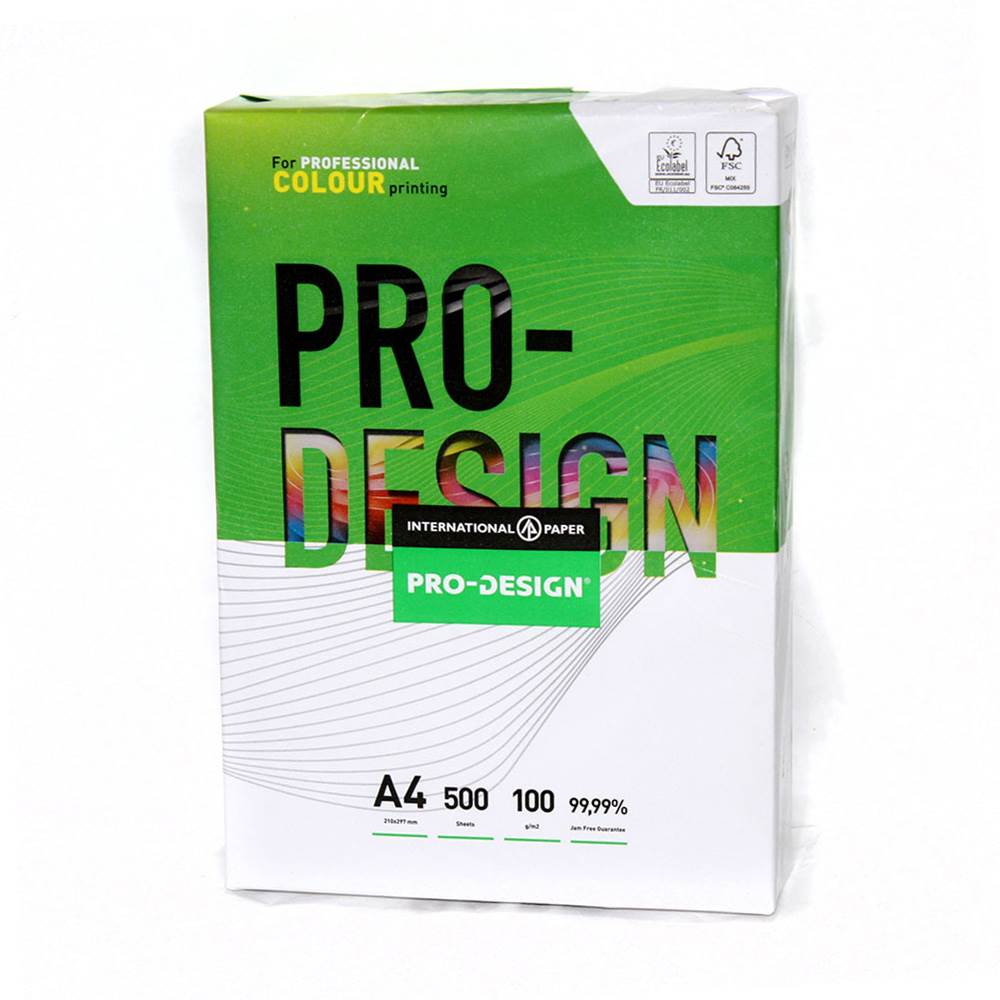 Папір Pro Design (100-500) білий